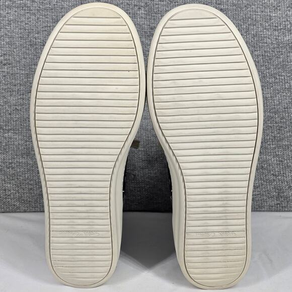 RICK OWENS DRKSHDW RAMONES BLACK LEATHER HIGH‑TOP SNEAKERS – SIZE 42 – SIDE ZIP main image 9